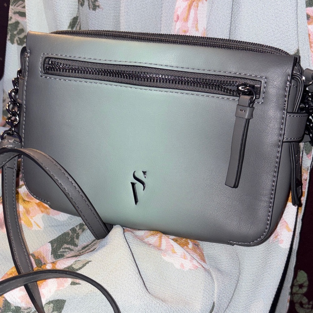 Victoria's Secret Chic Gray Crossbody Bag